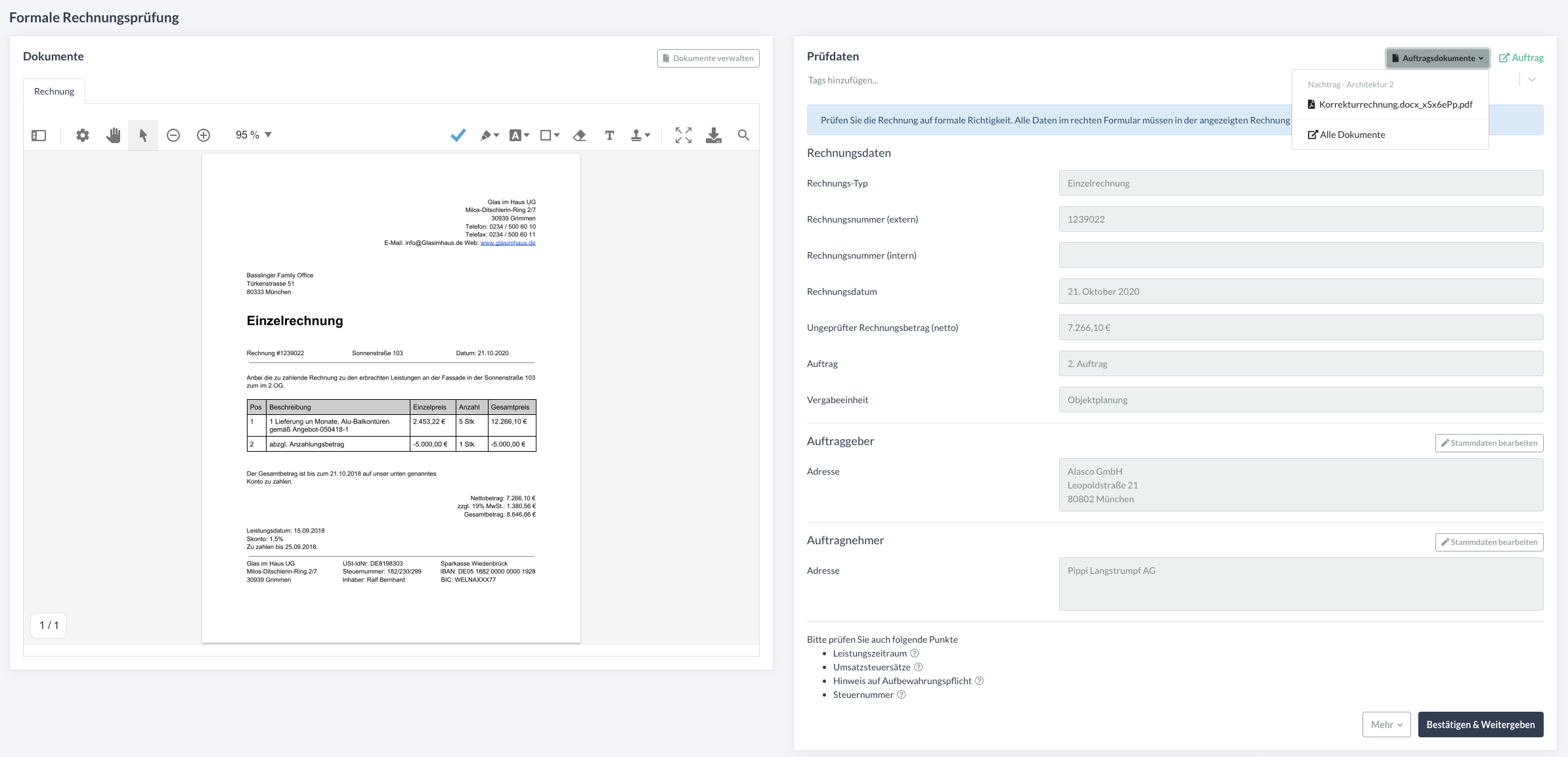 Rechnungen Freigeben – easy invoice: Software für digitale ...